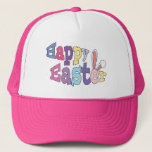 Happy Oaster Bunny Oars Trucker Hat