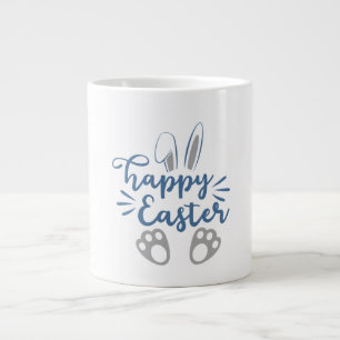 Happy Oaster Bunny Oars und Bunny Fee Jumbo-Tasse