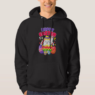 Happy Oaster Bunny Ostereier Hoodie