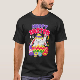 Happy Oaster Bunny Ostereier T-Shirt