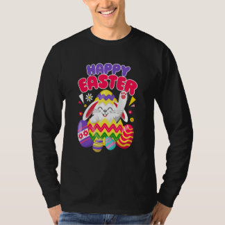 Happy Oaster Bunny Ostereier T-Shirt
