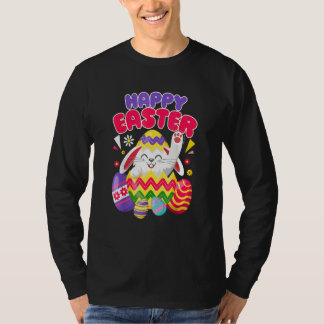 Happy Oaster Bunny Ostereier T-Shirt