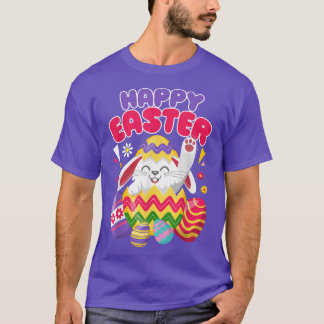 Happy Oaster Bunny Ostereier  T-Shirt
