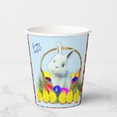 Happy Oaster Bunny Paper Cup Pappbecher (Vorderseite)