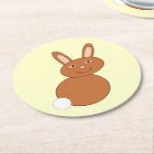 Happy Oaster Bunny Paper Untersetzer (Angewinkelt)