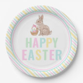 Happy Oaster Bunny Pappteller (Vorderseite)