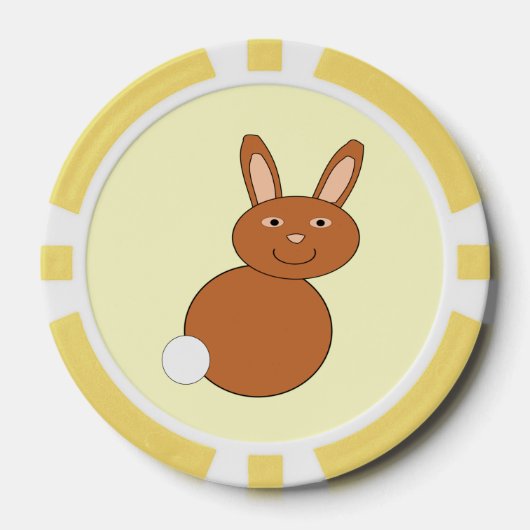 Happy Oaster Bunny Pokerchips (Vorderseite)