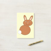 Happy Oaster Bunny Post es notiert Pad Post-it Klebezettel (Auf Schreibtisch)