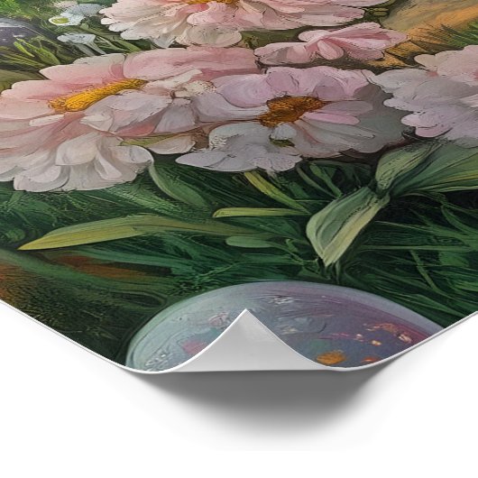 Happy Oaster Bunny Poster (Ecke)