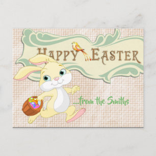Happy Oaster Bunny Postkarte