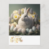 Happy Oaster Bunny Postkarte (Vorderseite)