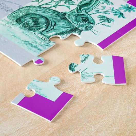 Happy Oaster Bunny Puzzle (Seite)