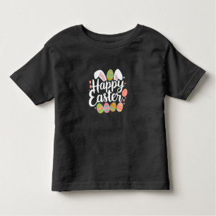 Happy Oaster Bunny Rabbit Egg Holiday Kleinkind T-shirt