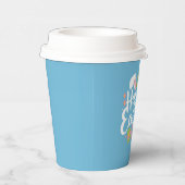 Happy Oaster Bunny Rabbit Egg Holiday Pappbecher (Rechts)