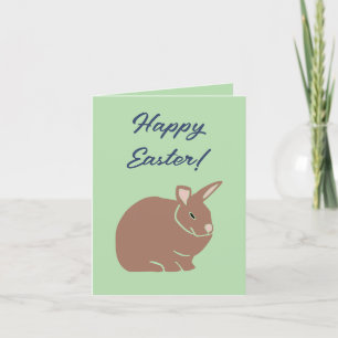 Happy Oaster Bunny Rabbit Feiertagskarte