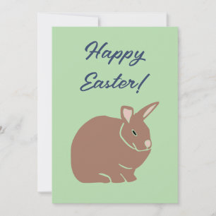 Happy Oaster Bunny Rabbit Feiertagskarte