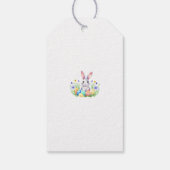 Happy Oaster Bunny Rabbit Geschenkanhänger (Rückseite)