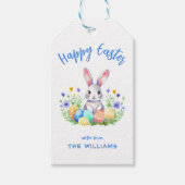 Happy Oaster Bunny Rabbit Geschenkanhänger (Vorderseite)