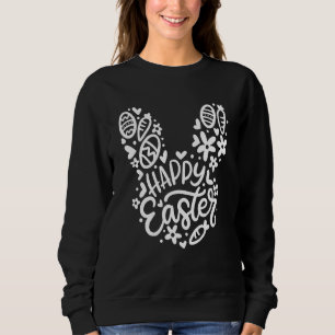 Happy Oaster Bunny Rabbit Niedlich Osterjunge Mädc Sweatshirt