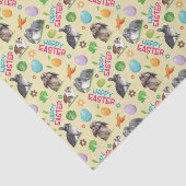 Happy Oaster Bunny Rabbit Seidenpapier (Ausschnitt)