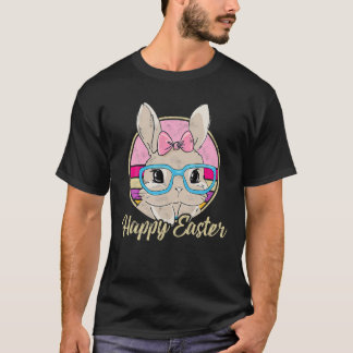 Happy Oaster Bunny Retro Rabbit Kids Design Clou T-Shirt