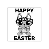 Happy Oaster Bunny Rubber Briefmarke Gummistempel (Prägung)