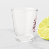 Happy Oaster Bunny  Schnapsglas (Links)