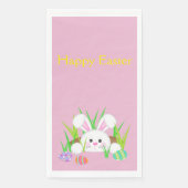 Happy Oaster Bunny Serviette (Vorderseite)