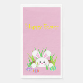 Happy Oaster Bunny Serviette