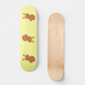 Happy Oaster Bunny Skateboard (Vorderseite)