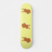 Happy Oaster Bunny Skateboard (Vorne)