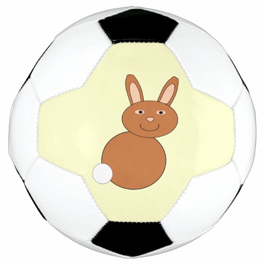 Happy Oaster Bunny Soccer Ball (Vorderseite)