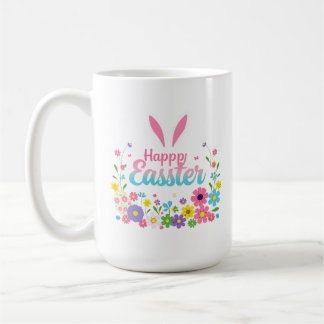 Happy Oaster Bunny Spring Ostereier Ostern Kaffeetasse