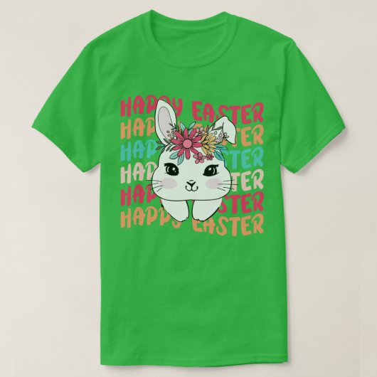 Happy Oaster Bunny T-Shirt (Design vorne)