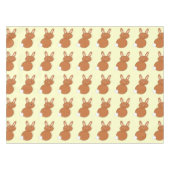 Happy Oaster Bunny Tablecloth Tischdecke (Vorderseite (Horizontal))