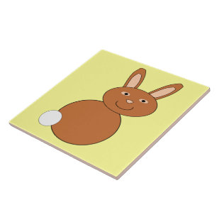 Happy Oaster Bunny Tile Fliese