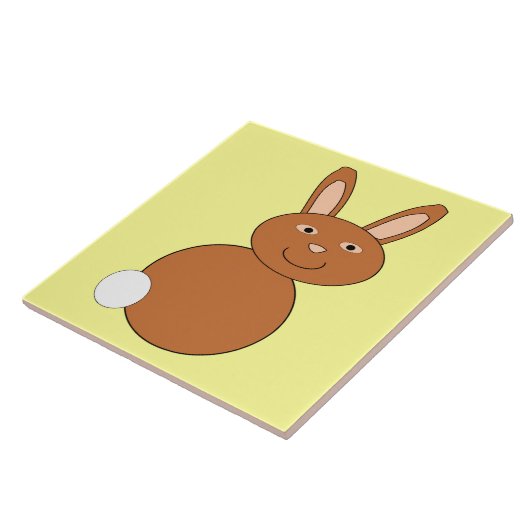 Happy Oaster Bunny Tile Fliese (Seite)