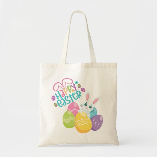 Happy Oaster Bunny Tragetasche (Vorne)
