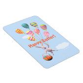 Happy Oaster Bunny und Balloons Magnet (Rechte Seite)