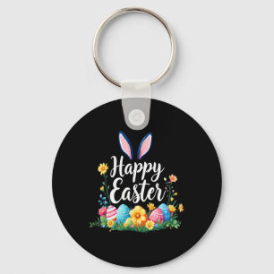 Happy Oaster Bunny und Ei Jagd Niedliches Kaninche Schlüsselanhänger