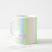 Happy Oaster Bunny und Eier Kaffeetasse (Vorderseite Links)