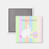 Happy Oaster Bunny und Eier Magnet (Vorderseite/Rückseite)