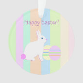 Happy Oaster Bunny und Eier Ornament (Vorderseite)