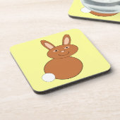 Happy Oaster Bunny Untersetzer (Linke Seite)