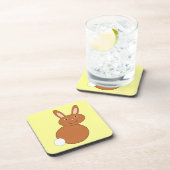 Happy Oaster Bunny Untersetzer (Rechte Seite)