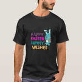 Happy Oaster Bunny wünscht T - Shirt (Vorderseite)