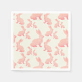 Happy Oaster - Bunny's Muster Serviette (Vorderseite)