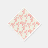 Happy Oaster - Bunny's Muster Serviette (Ecke)