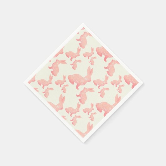 Happy Oaster - Bunny's Muster Serviette (Ecke)