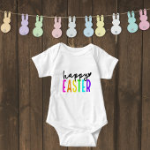 Happy Oaster bunt Baby Strampler